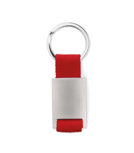Metal rectangular key ring