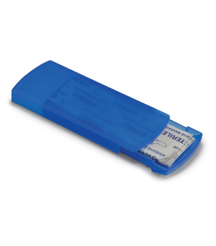 Container with plasters