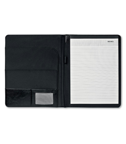 Business folder with notebook of 20 pages