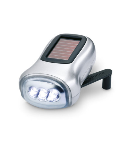 Dual powered dynamo torch