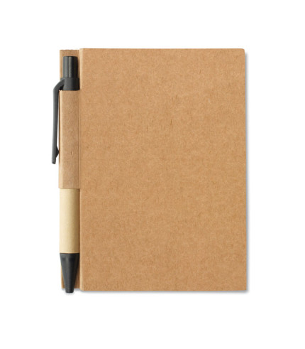 Reciklirana bilježnica s olovkom