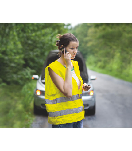 Prsluk od pletenog materijala