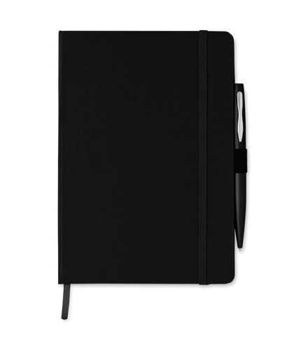 A5 notebook with pen 72 lined