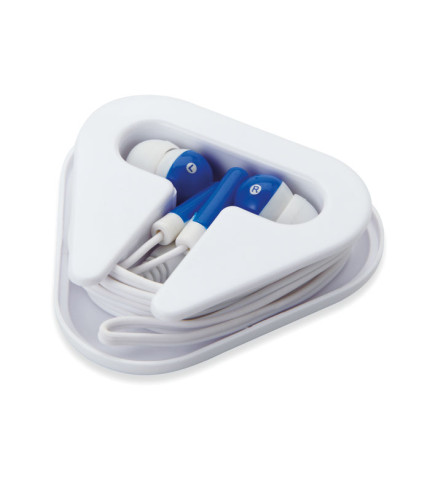 Earphones in PS case