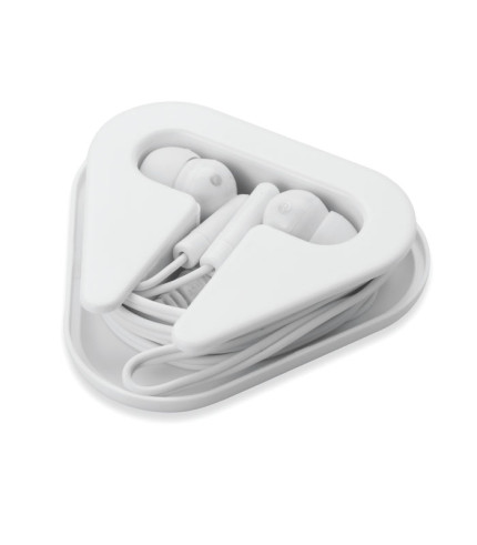 Earphones in PS case