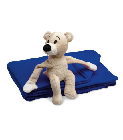 Pokrivač od flisa s medvjedom