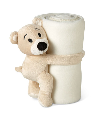 Pokrivač od flisa s medvjedom