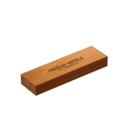 Laser pointer in wooden box