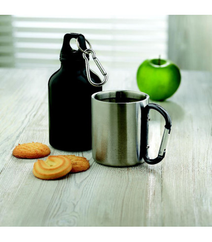 Metalna ručka za šalicu i karabiner