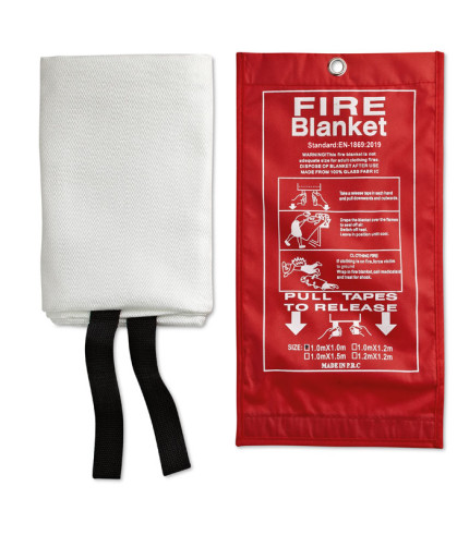 Fire blanket in pouch 100x95cm