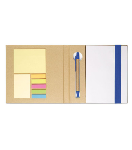 Bilježnica s memo setom i olovkom