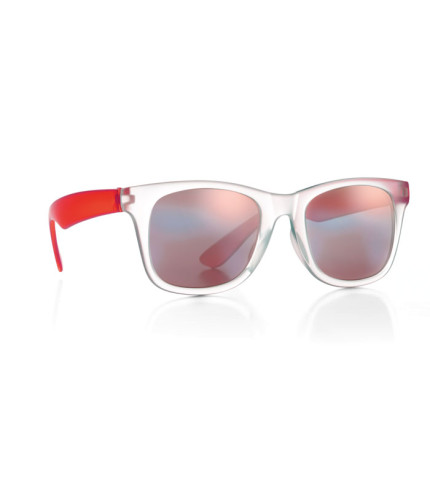 Sunglasses with mirrored lense
