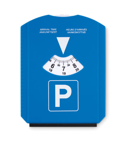 Strugač za led na parkirnoj kartici