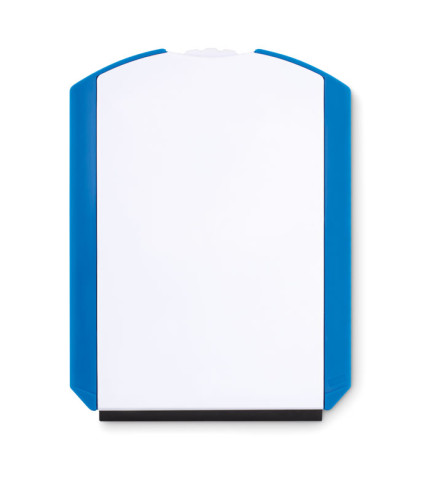 Ice scraper in parking card