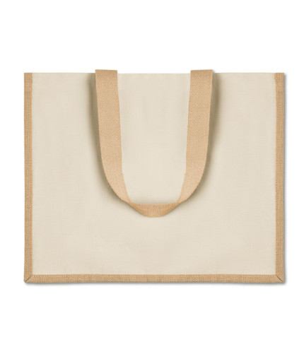 Torba za kupovinu od jute i platna