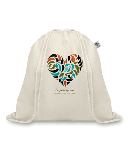 Vrećica od organskog pamuka 105gr/m²