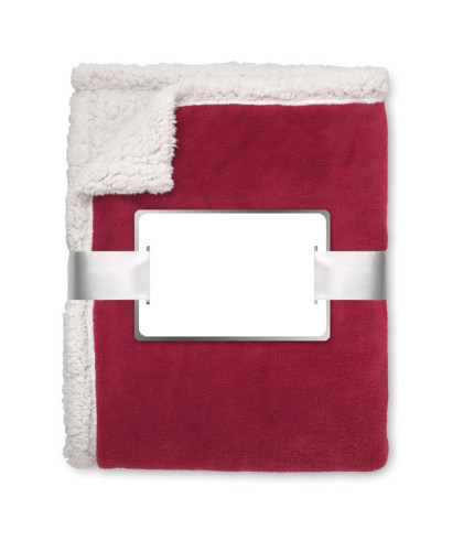 Pokrivač od koraljnog flisa/šerpa