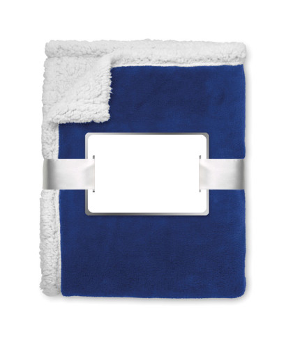 Blanket coral fleece/ sherpa