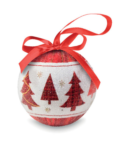 Christmas bauble in gift box