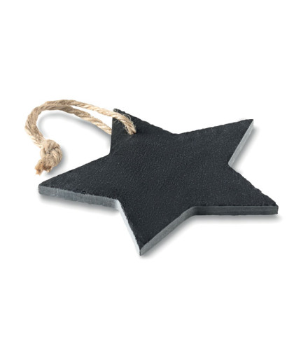 Slate Xmas hanger star