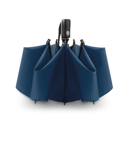 Foldable reversible umbrella