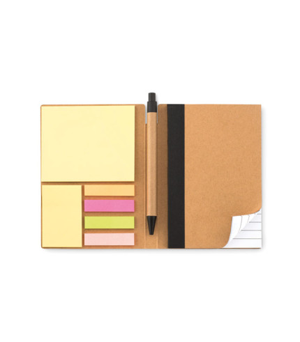 Notebook w/pen & memo pad