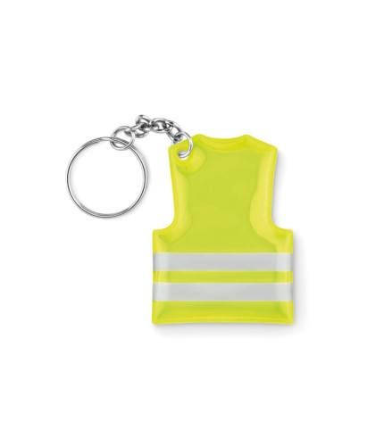 Key ring with reflecting vest