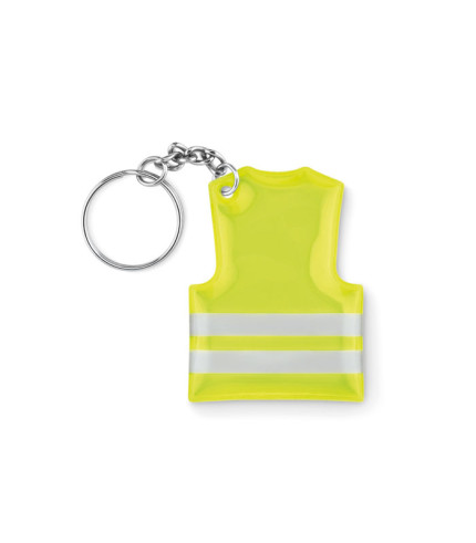 Key ring with reflecting vest