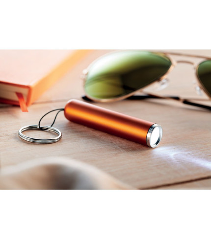 Plastic light up logo torch