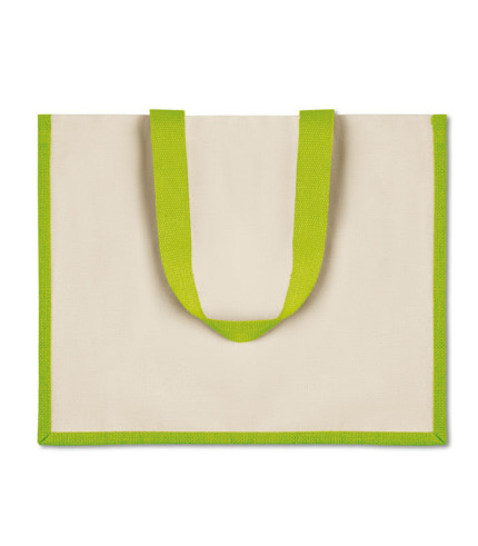 Torba za kupovinu od jute i platna