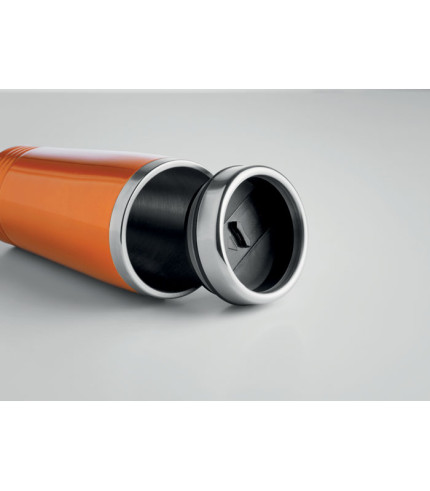 Double wall travel cup