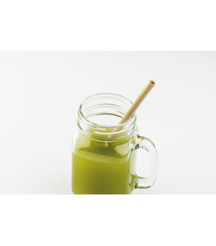 Bamboo Straw w/brush in pouch