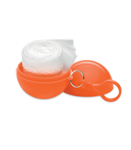 Pončo u okrugloj posudi