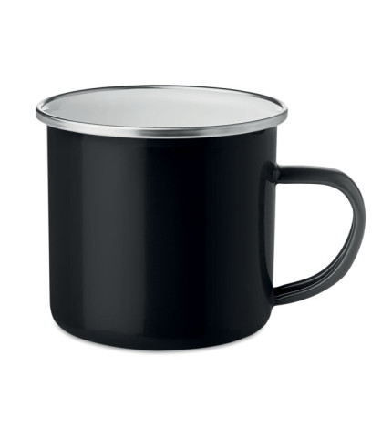 Metalna šalica sa slojem emajla