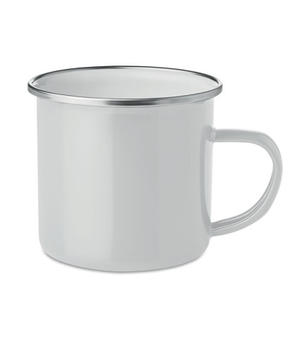 Metalna šalica sa slojem emajla