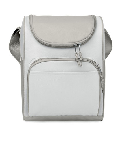 Cooler bag with front pocket