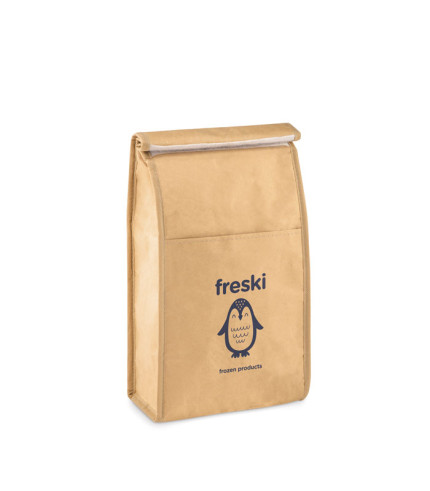 Pletena papirna torba za ručak od 3L