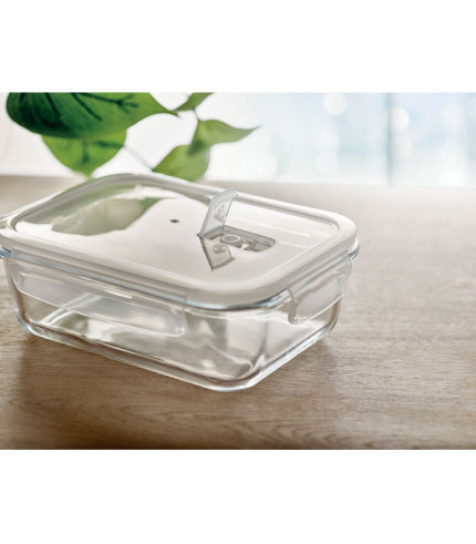 Staklena kutija za ručak i PP poklopac 900 ml