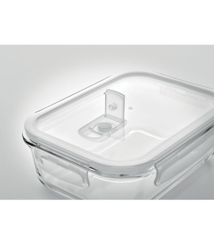 Staklena kutija za ručak i PP poklopac 900 ml