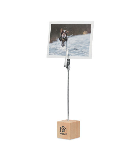 Drveni držač za spajalice od borovine