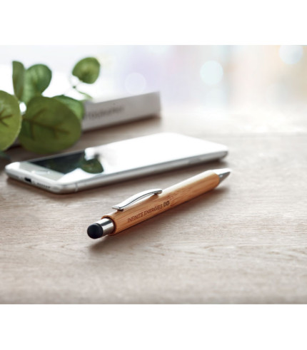 Bambusova olovka s plavom tintom