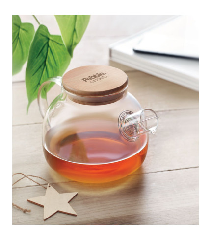 Čajnik od borosilikatnog stakla 850 ml