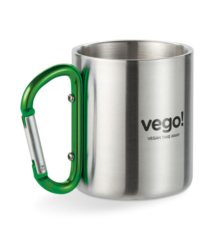 Metalna ručka za šalicu i karabiner