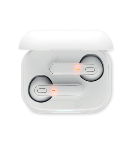 TWS earbuds with charging base