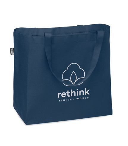 600D RPET large shopping bag