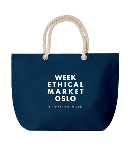 Torba za plažu s ručkom od užeta