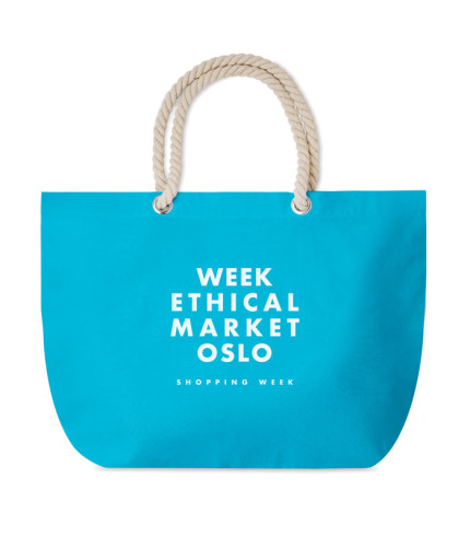 Torba za plažu s ručkom od užeta