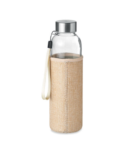 Glass bottle in pouch 500ml