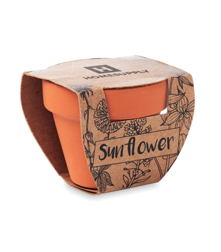 Teglica od terakote 'suncokret'