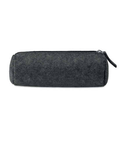 Felt zippered pencil case